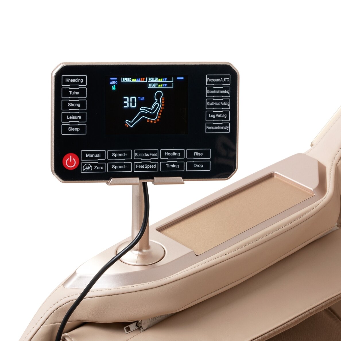 SAKURA PRIME 108 fotelis su masažo funkcija, baltos spalvos 9 SAKURA PRIME 108 fotelis su masažo funkcija, baltos spalvos 9