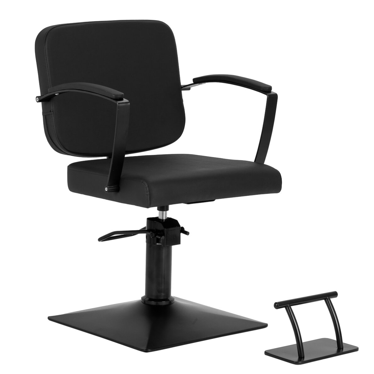 Professional barber chair HAIR SYSTEM EDGE, black