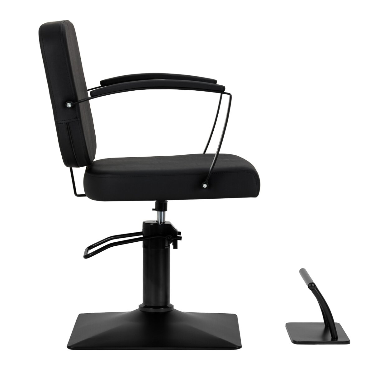 Professional barber chair HAIR SYSTEM EDGE, black 2 Professional barber chair HAIR SYSTEM EDGE, black 2