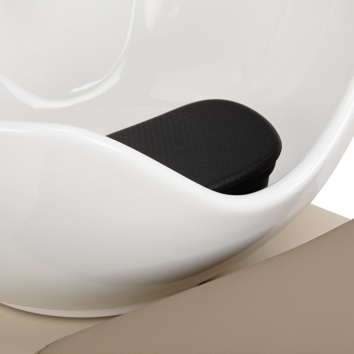 Профессиональная парикмахерская раковина OMEGA MARINA, бежевая. 4 Профессиональная парикмахерская раковина OMEGA MARINA, бежевая. 4