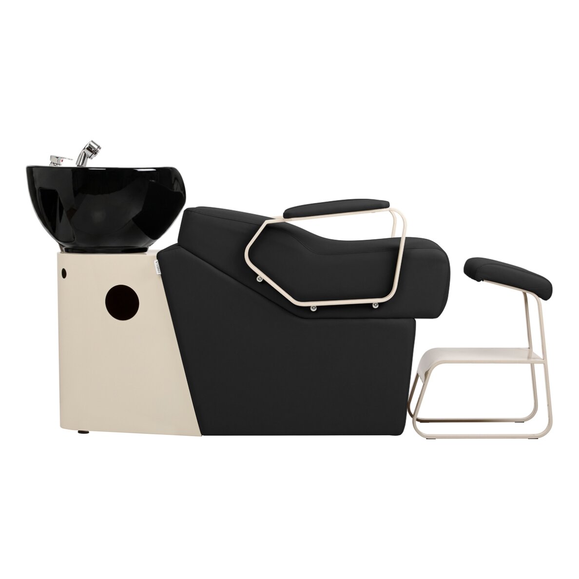 Professional hairdressing sink OMEGA MARINA, black 1 Professional hairdressing sink OMEGA MARINA, black 1