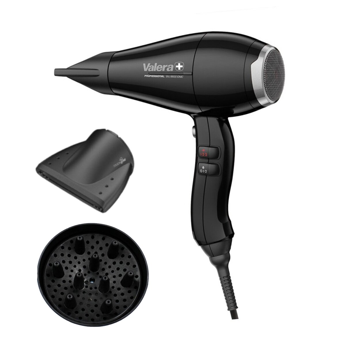 Профессиональный фен VALERA 8600 IONIC ROTOCORD 2400 Вт 1