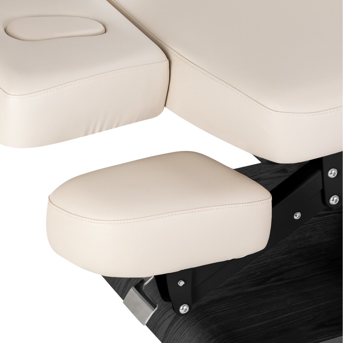 Profesionalus elektrinis masažo ir SPA gultas SILLON RELAX, kreminės spalvos su juodu pagrindu 7