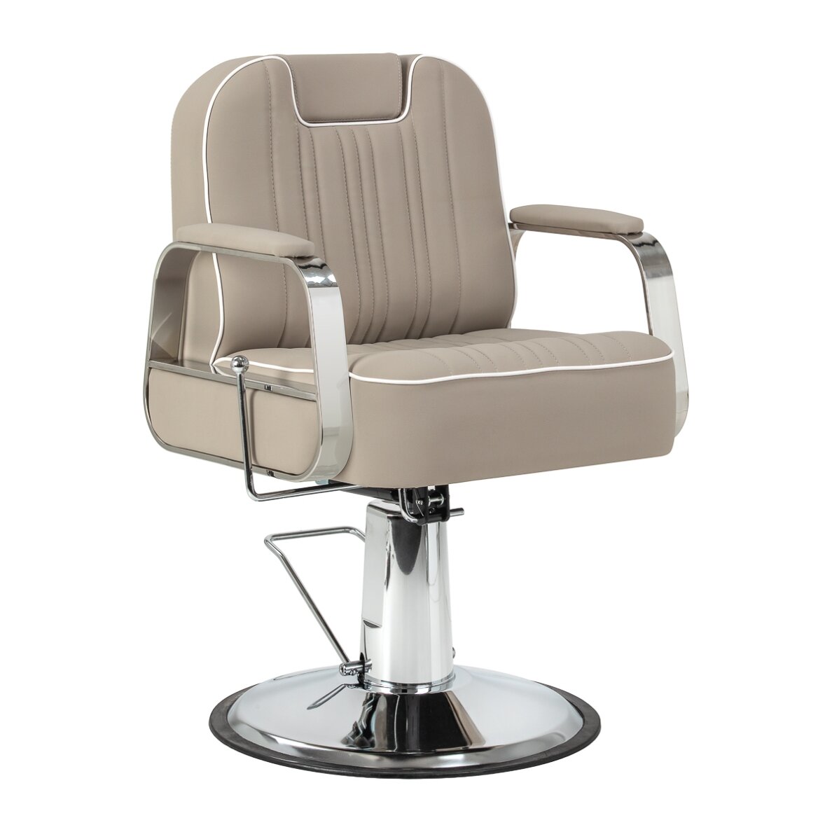 Professional barber chair for hairdressing salons and beauty salons GABBIANO RUFO, beige Professional barber chair for hairdressing salons and beauty salons GABBIANO RUFO, beige