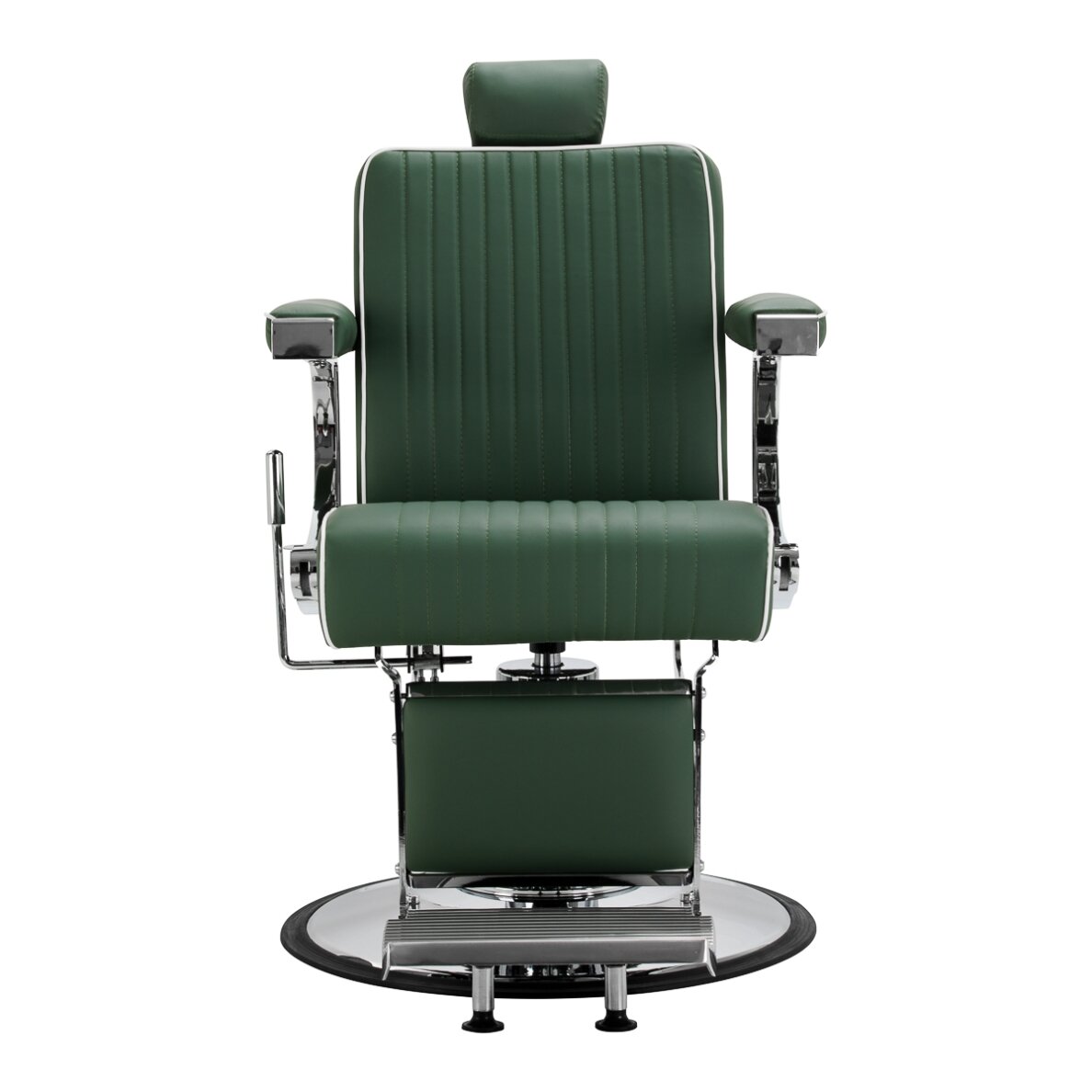 Profesionali barberio kėdė kirpykloms ir barbershopams GABBIANO VISIONERIO, žalios spalvos 3 Profesionali barberio kėdė kirpykloms ir barbershopams GABBIANO VISIONERIO, žalios spalvos 3