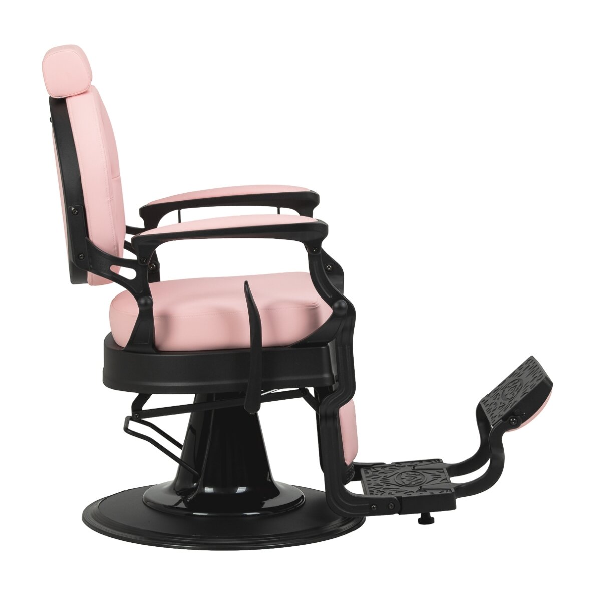 Professional barber chair for hairdressing salons and beauty salons GABBIANO PRESIDENT, pink 3 Professional barber chair for hairdressing salons and beauty salons GABBIANO PRESIDENT, pink 3