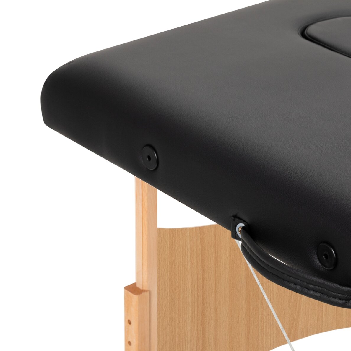 BALANCE wooden folding massage table 2 segment black 9 BALANCE wooden folding massage table 2 segment black 9