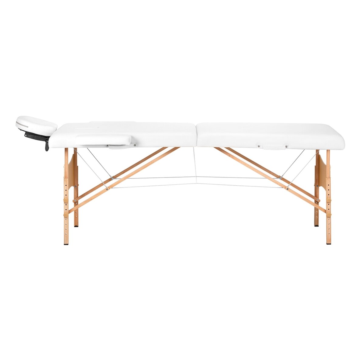 Professional folding massage table BALANCE 2, white 1