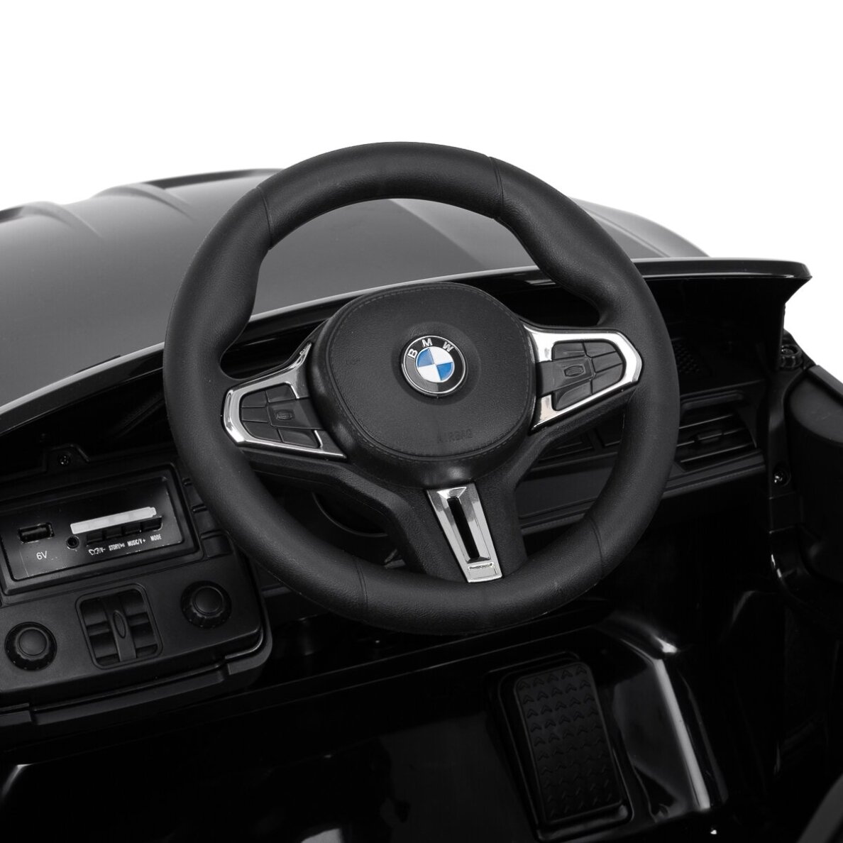 Профессиональное детское кресло для парикмахеров GABBIANO BMW, черное 5 Профессиональное детское кресло для парикмахеров GABBIANO BMW, черное 5