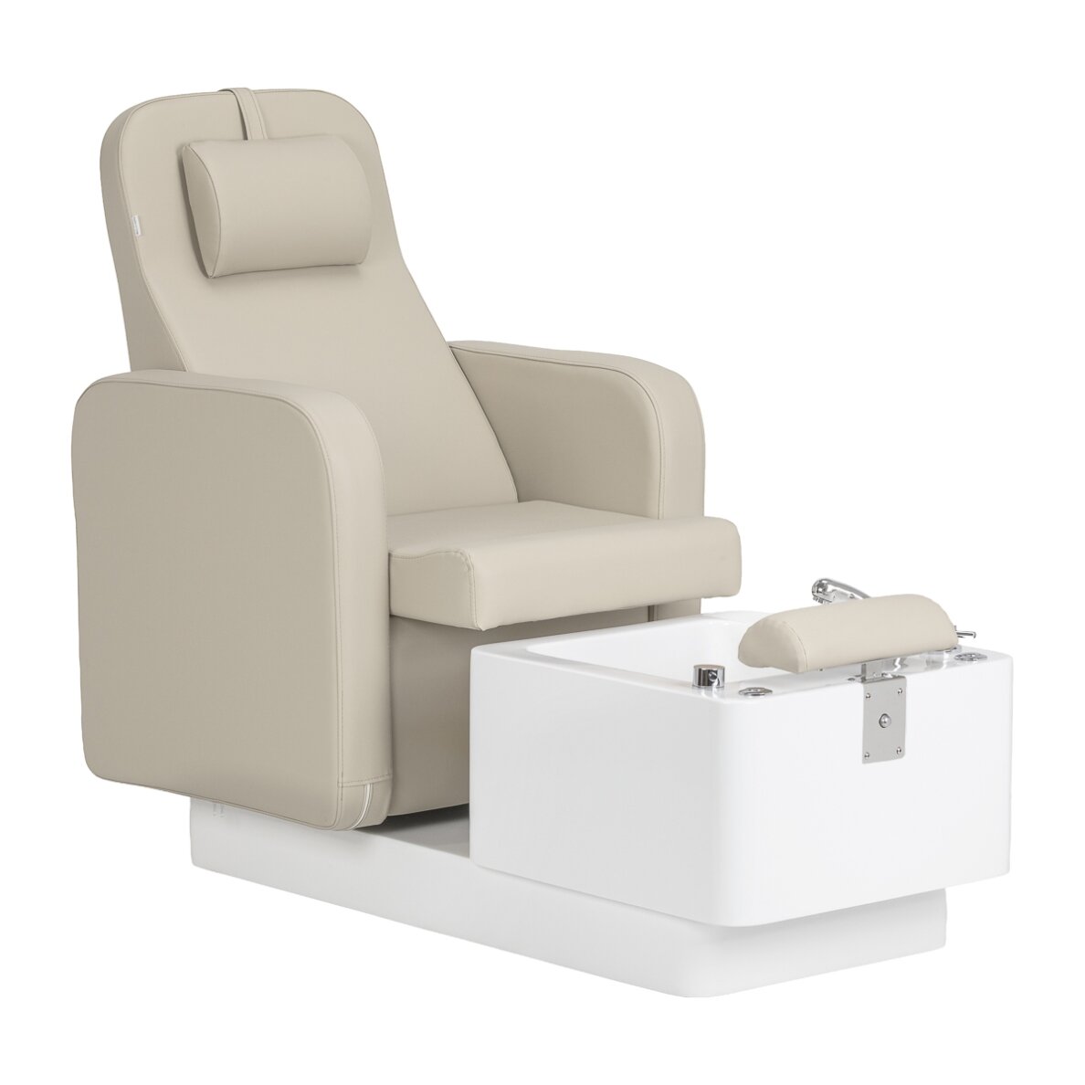 Profesionali kėdė pedikiūro procedūroms SPA SILLON ELYSIA, kreminės spalvos