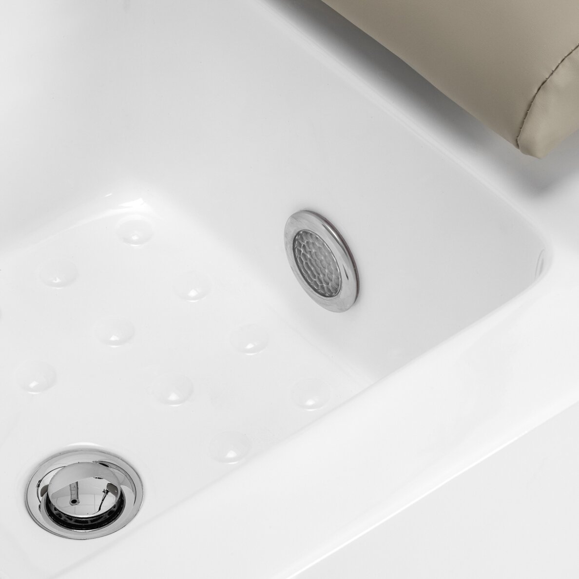 Profesionali kėdė pedikiūro procedūroms SPA SILLON ELYSIA, kreminės spalvos 10
