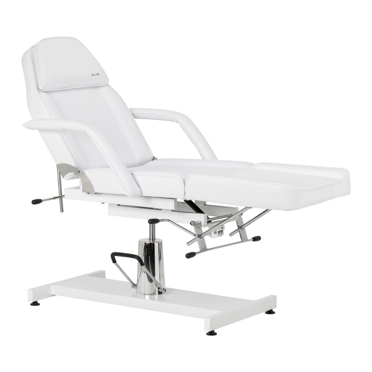 SILLON 210 professional hydraulic cosmetology chair-bed with rocking function, white 1 SILLON 210 professional hydraulic cosmetology chair-bed with rocking function, white 1