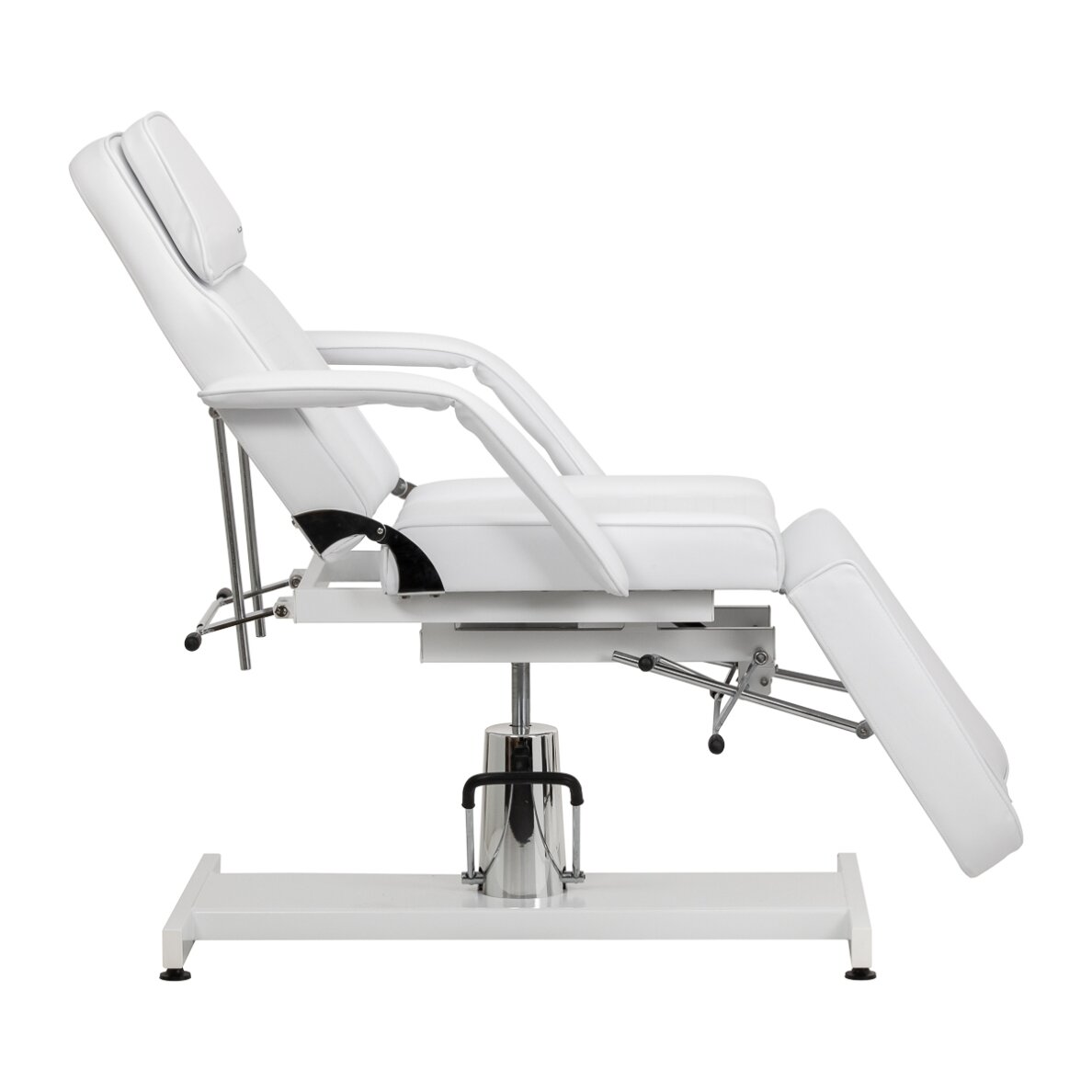 SILLON 210 professional hydraulic cosmetology chair-bed with rocking function, white 5