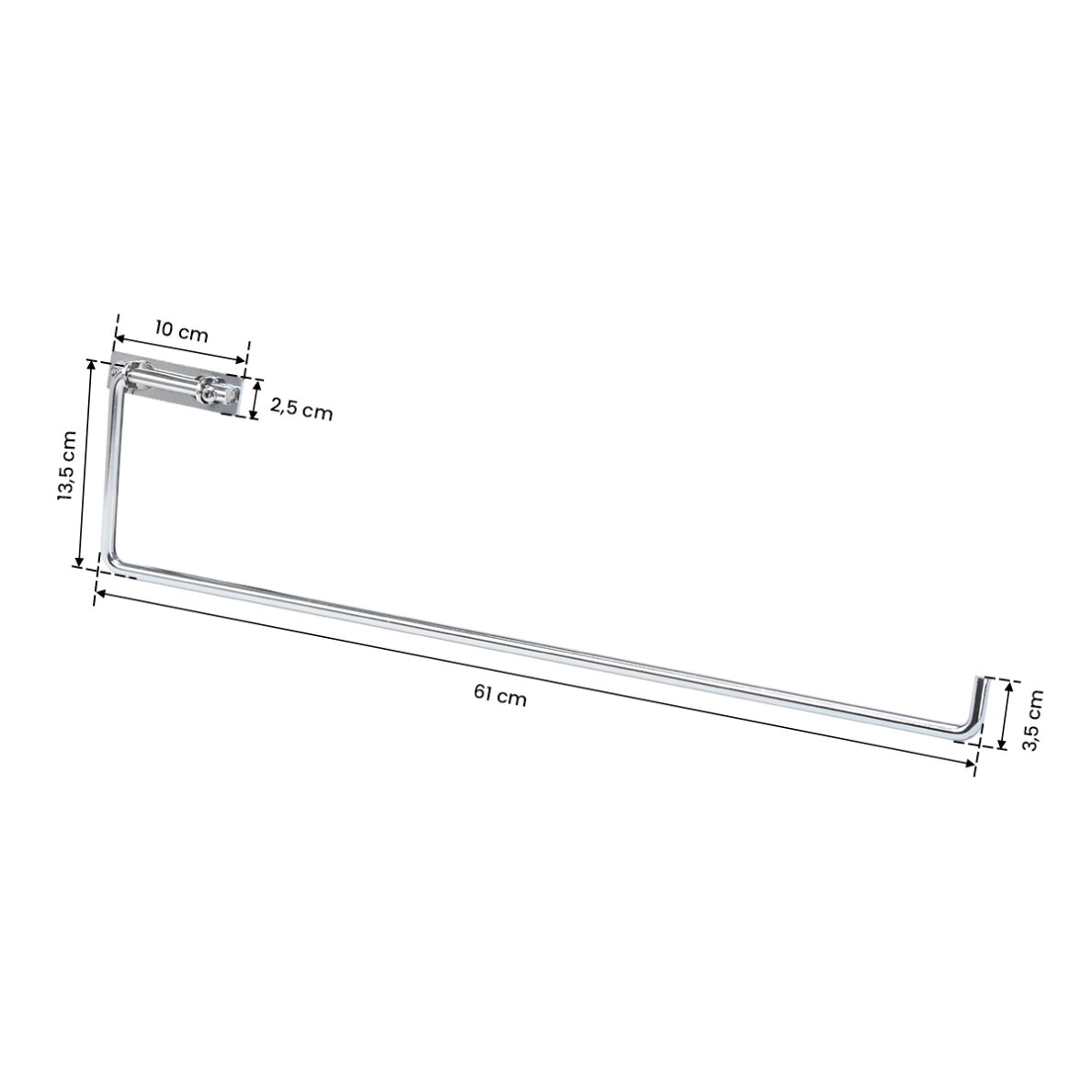 Towel holder for chairs SILLON 3