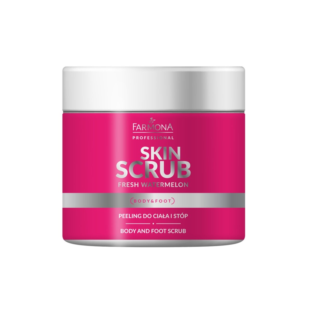 FARMONA PROFESSIONAL SKIN SCRUB FRESH WATERMELON kūno ir pėdų šveitiklis arbūzo kvapo, 500 g FARMONA PROFESSIONAL SKIN SCRUB FRESH WATERMELON kūno ir pėdų šveitiklis arbūzo kvapo, 500 g