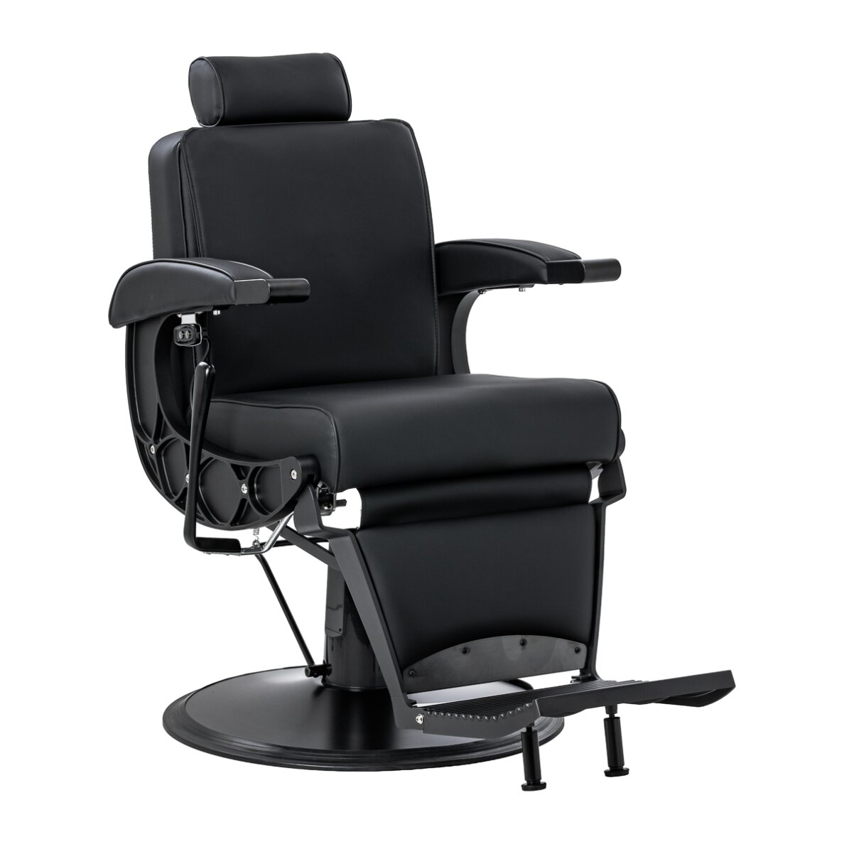 Professional barber chair with massage function GABBIANO CONTINENTAL, black Professional barber chair with massage function GABBIANO CONTINENTAL, black