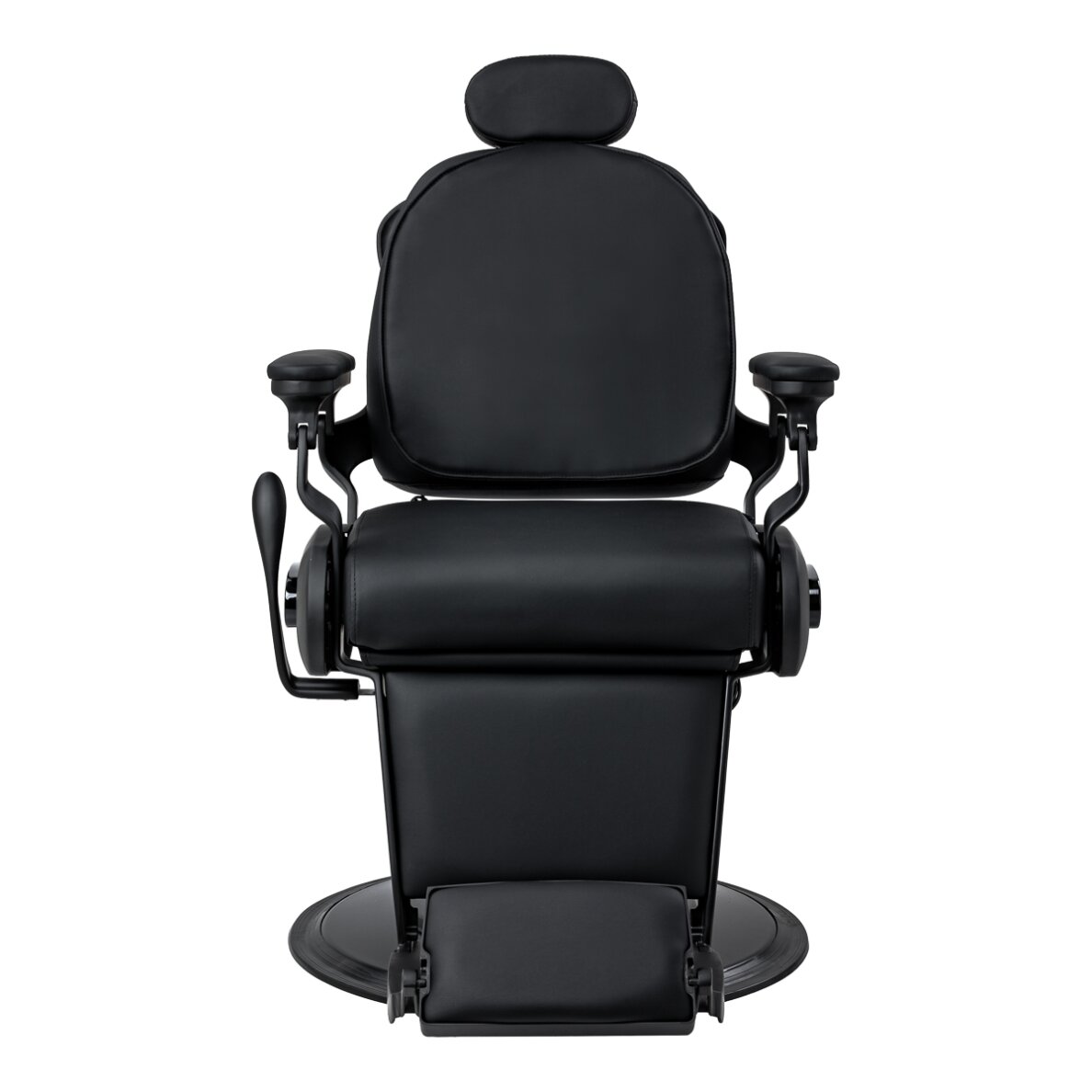 Professional barber chair for hairdressing and beauty salons GABBIANO FRANCESCO, black 1
