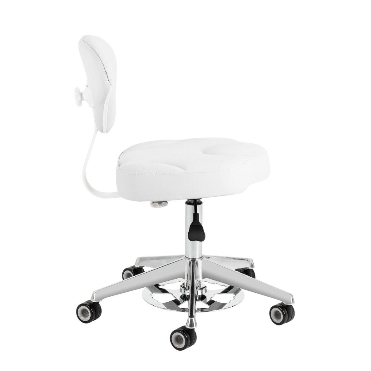 AZZURRO 156-F profesionali meistro kėdė grožio salonams, šaltai baltos spalvos 3 AZZURRO 156-F profesionali meistro kėdė grožio salonams, šaltai baltos spalvos 3