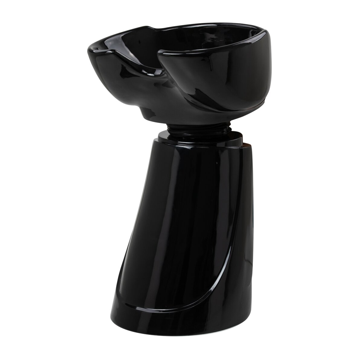 Professional portable hairdressing sink GABBIANO B40, black Professional portable hairdressing sink GABBIANO B40, black