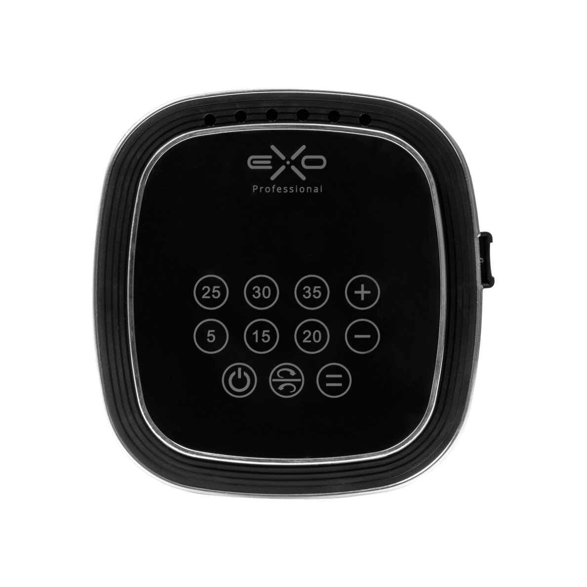 Profesionali elektrinė nagų freza manikiūro ir pedikiūro darbams EXO SYNTRA, juodos spalvos 3