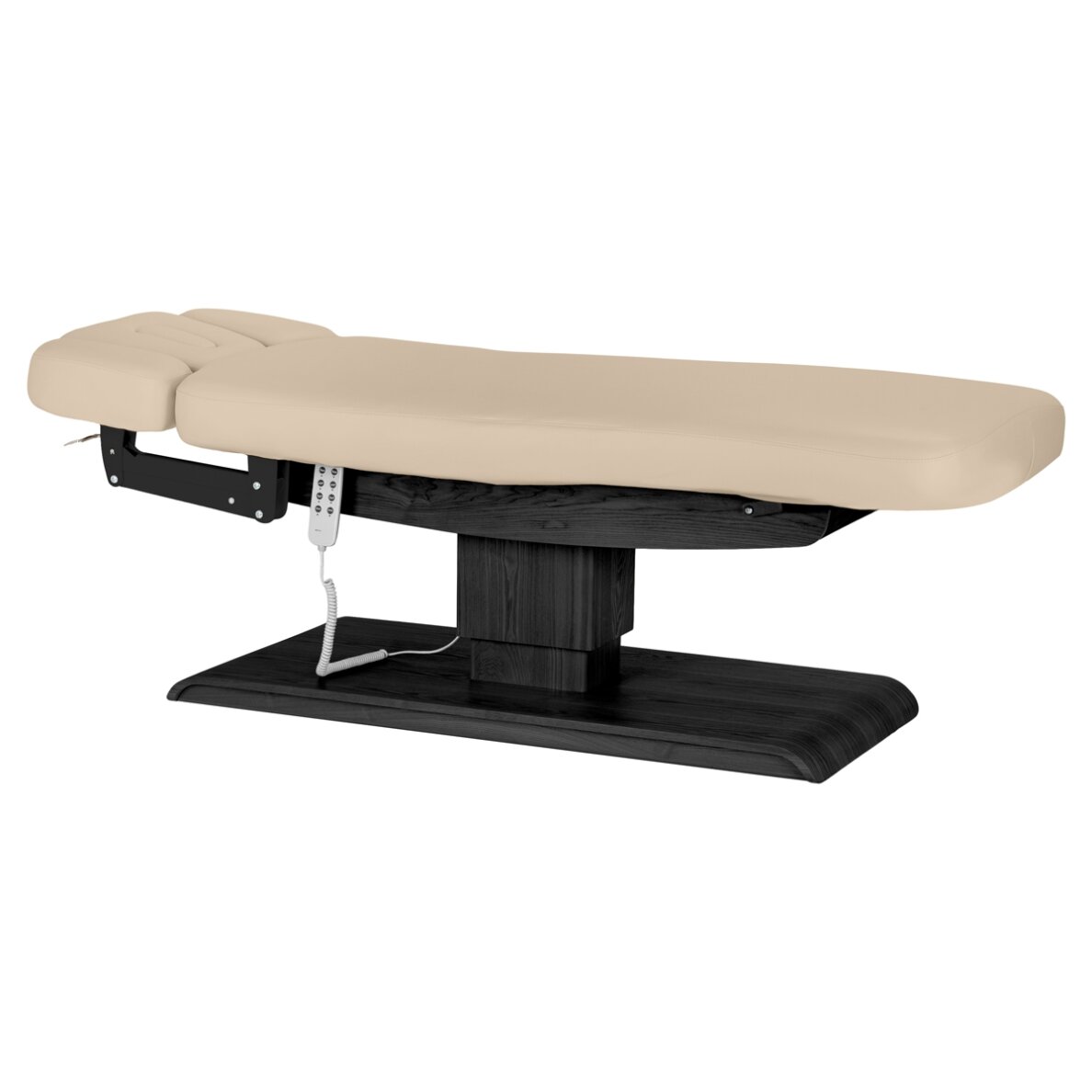 Professional electric massage and SPA bed SILLON RELAX, beige with black base 3 Professional electric massage and SPA bed SILLON RELAX, beige with black base 3