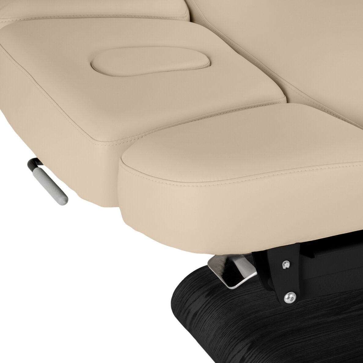 Professional electric massage and SPA bed SILLON RELAX, beige with black base 8