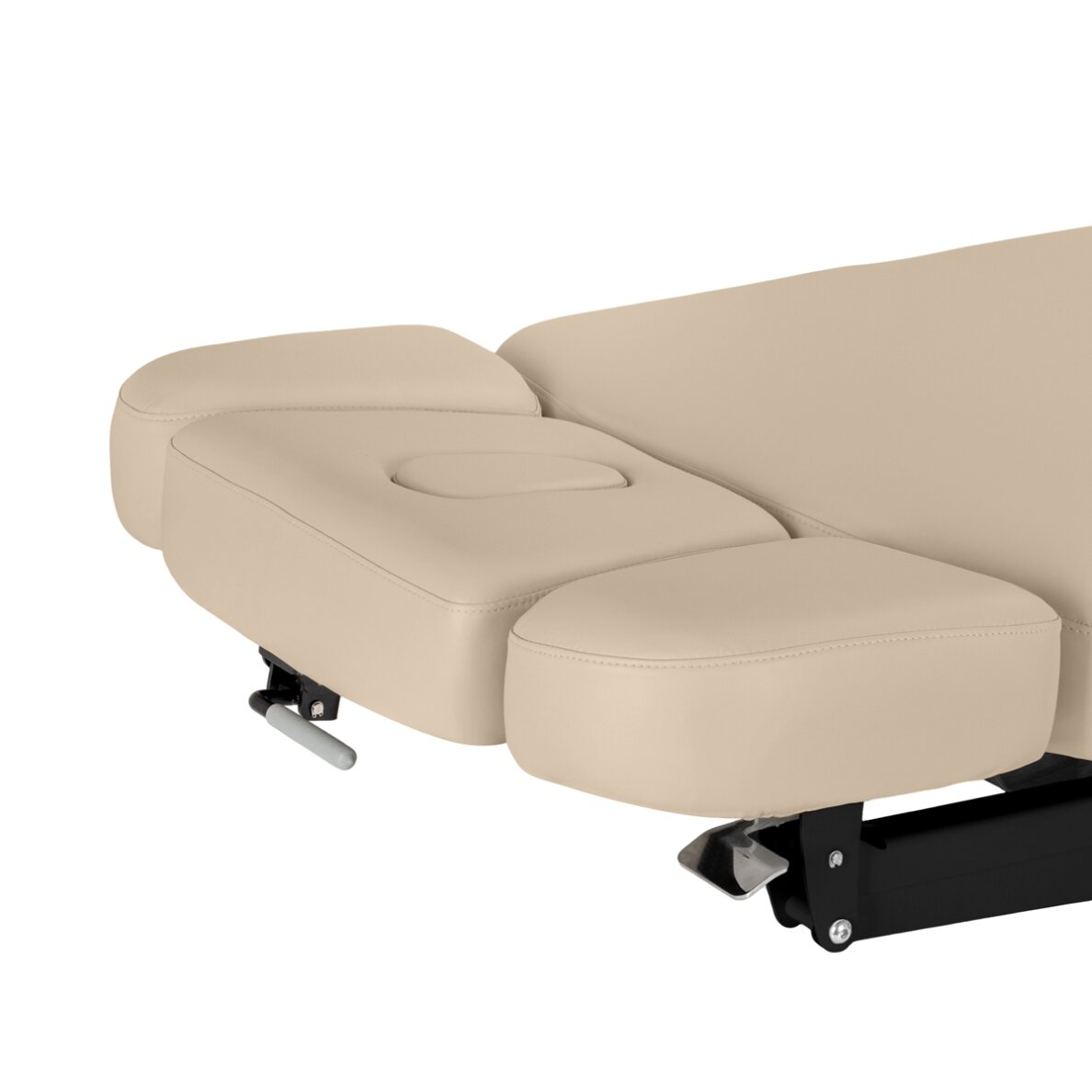 Professional electric massage and SPA bed SILLON RELAX, beige with black base 12 Professional electric massage and SPA bed SILLON RELAX, beige with black base 12