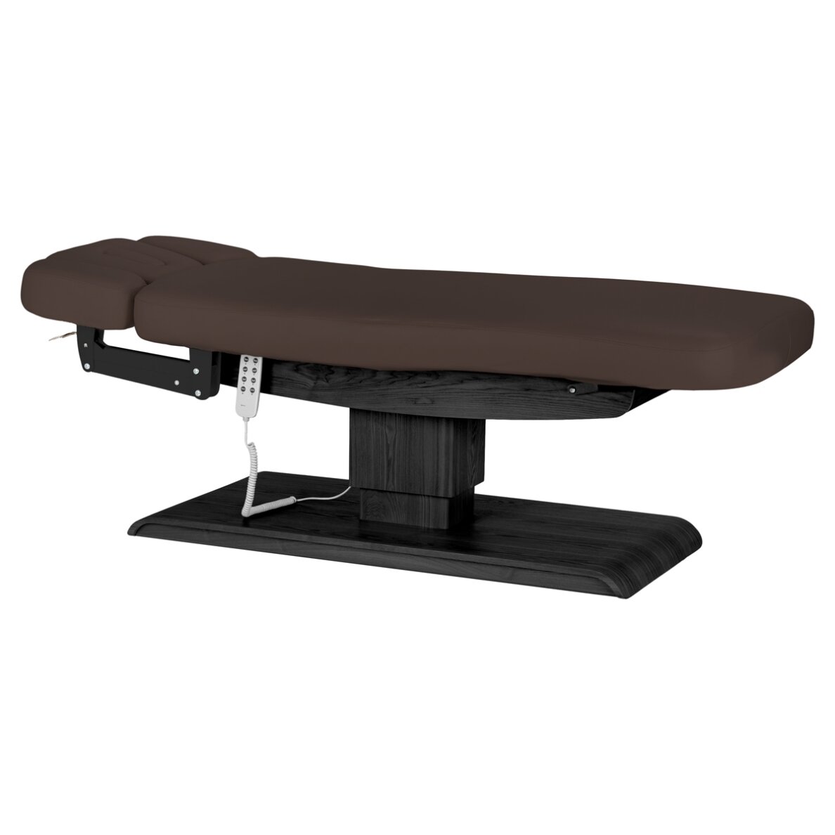 Professional electric massage and SPA bed SILLON RELAX, brown with black base 3
