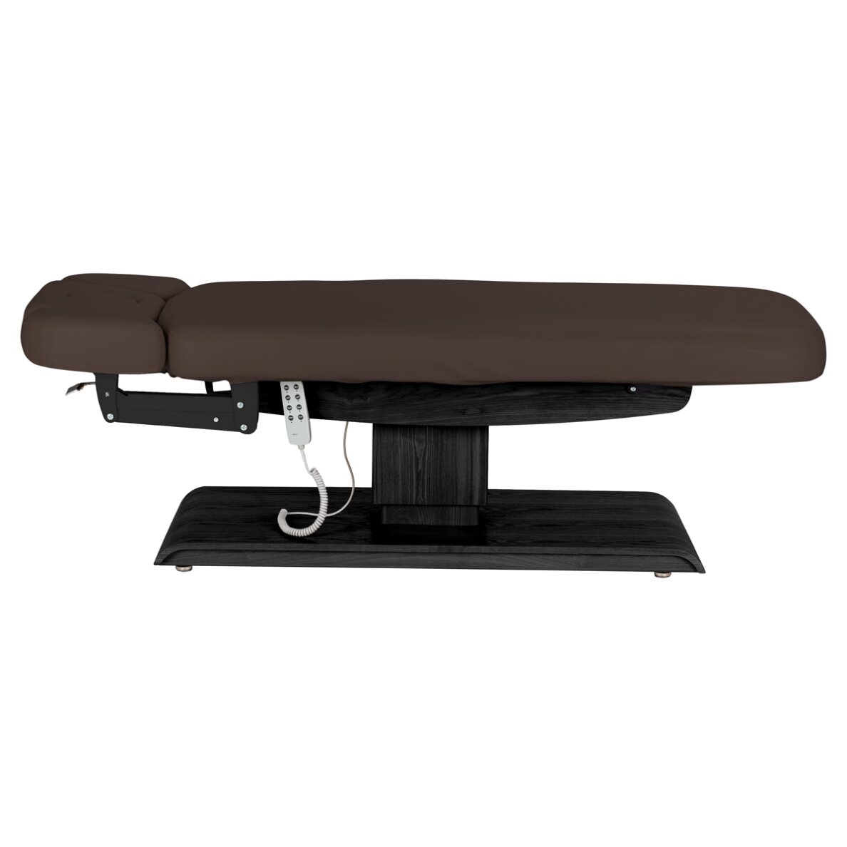 Professional electric massage and SPA bed SILLON RELAX, brown with black base 4