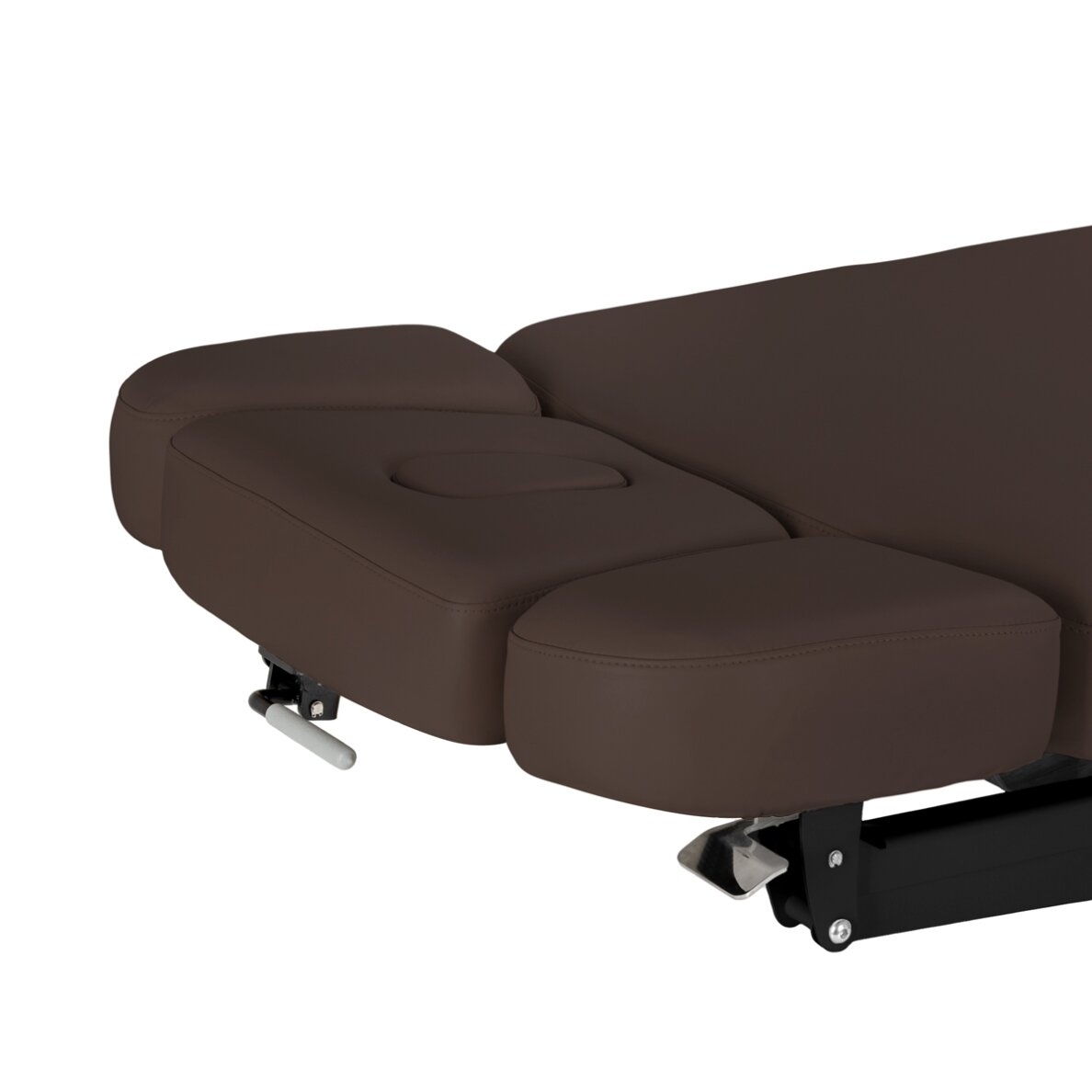 Professional electric massage and SPA bed SILLON RELAX, brown with black base 12 Professional electric massage and SPA bed SILLON RELAX, brown with black base 12