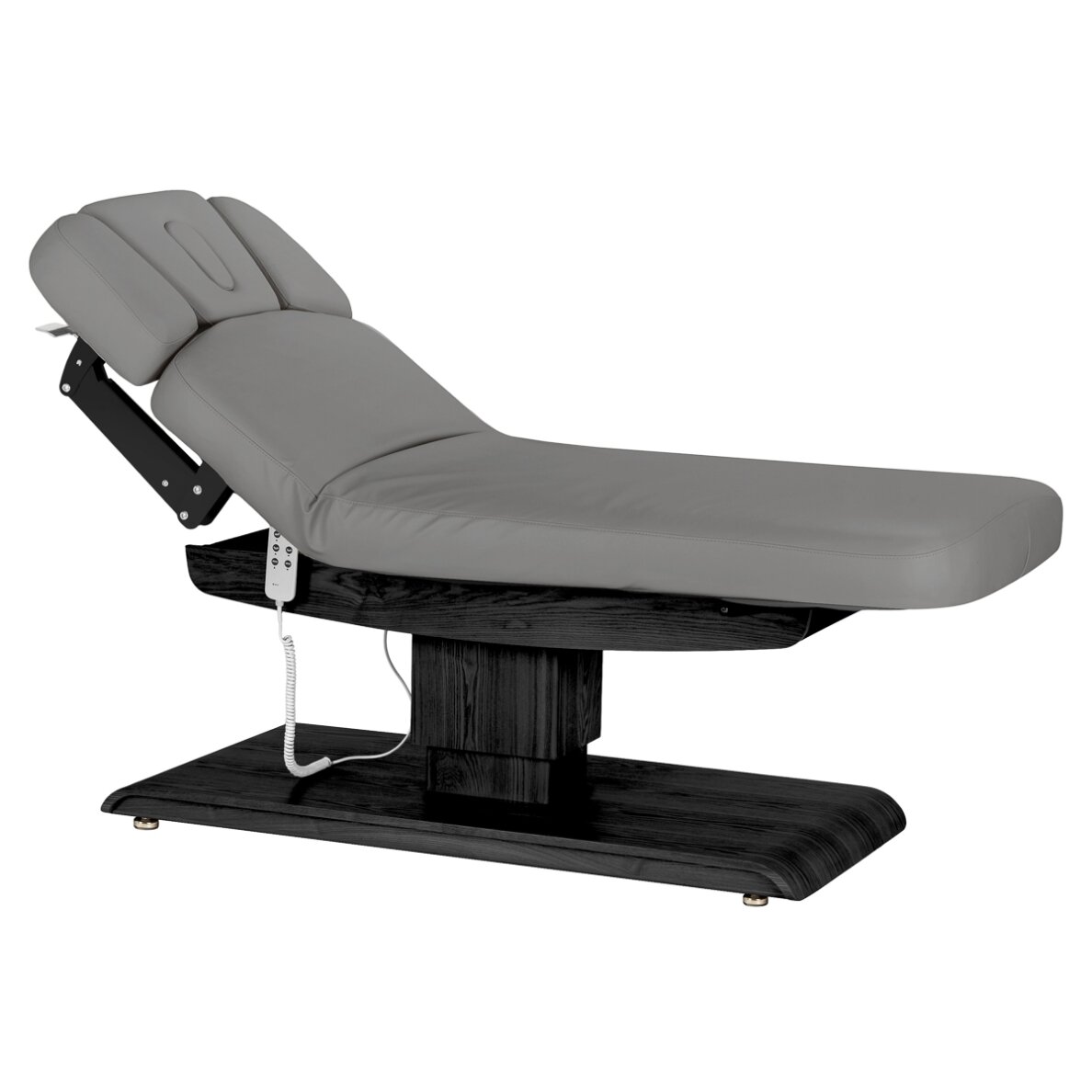 Professional electric massage and SPA bed SILLON RELAX, gray with black base 1 Professional electric massage and SPA bed SILLON RELAX, gray with black base 1