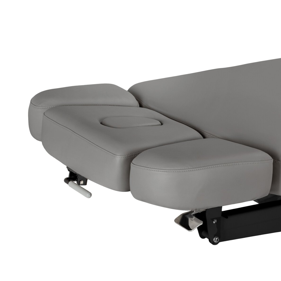 Professional electric massage and SPA bed SILLON RELAX, gray with black base 12
