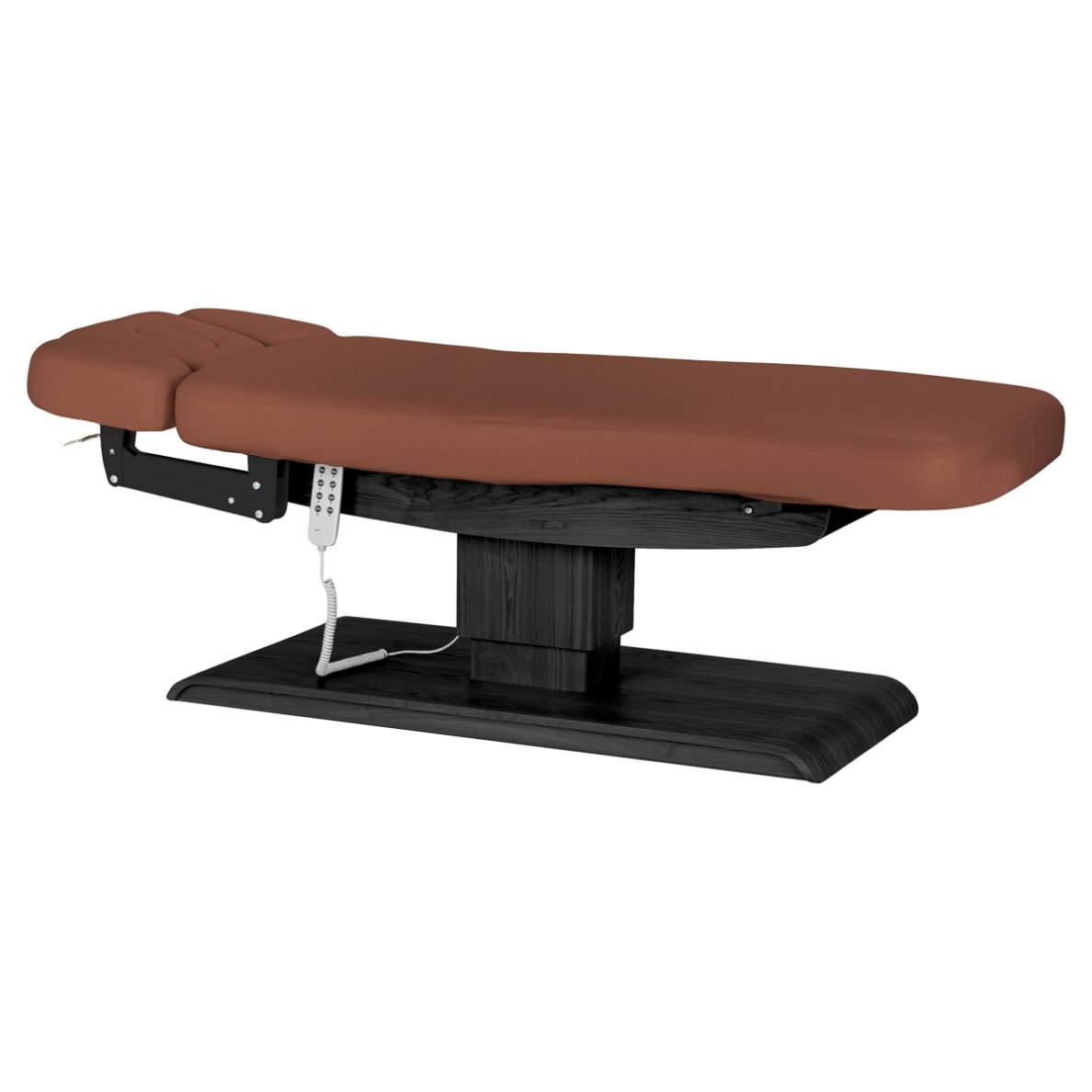Professional electric massage and SPA bed SILLON RELAX, brown with black base 3