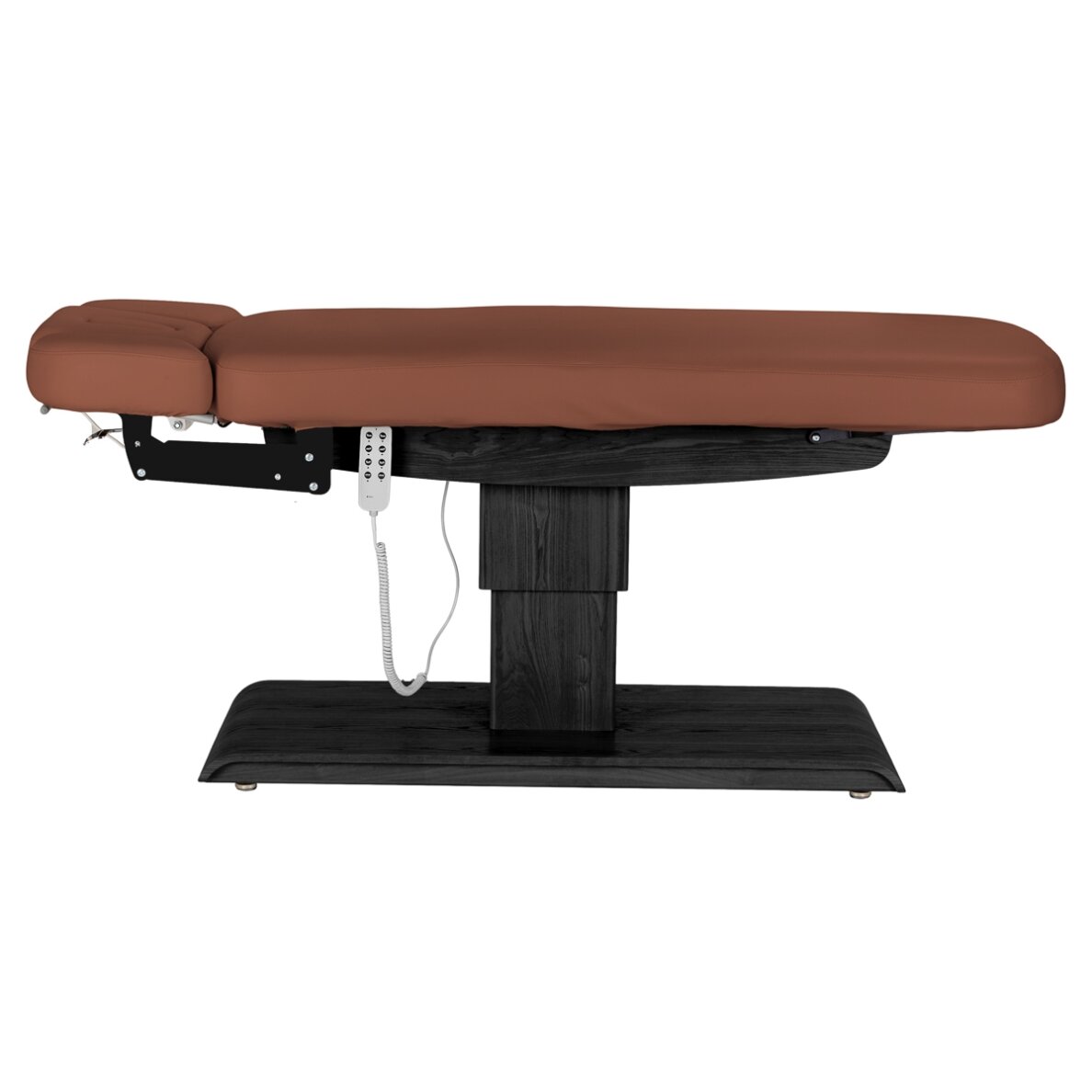 Professional electric massage and SPA bed SILLON RELAX, brown with black base 5