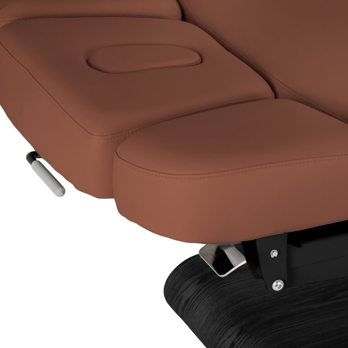 Professional electric massage and SPA bed SILLON RELAX, brown with black base 8