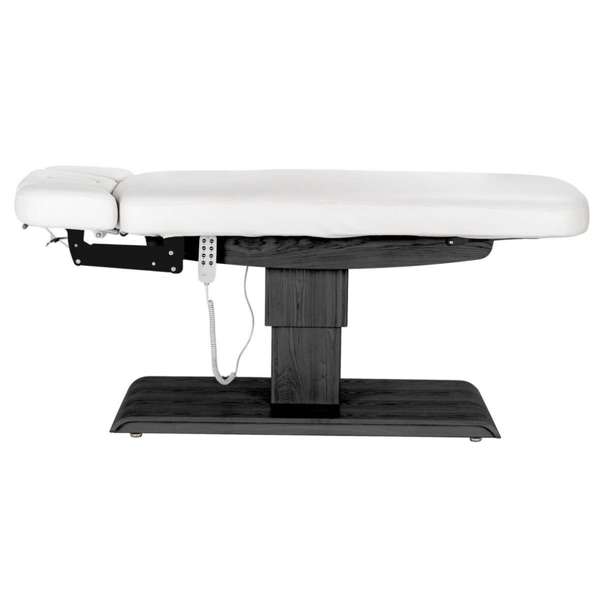 Professional electric massage and SPA bed SILLON RELAX, white with black base 5 Professional electric massage and SPA bed SILLON RELAX, white with black base 5