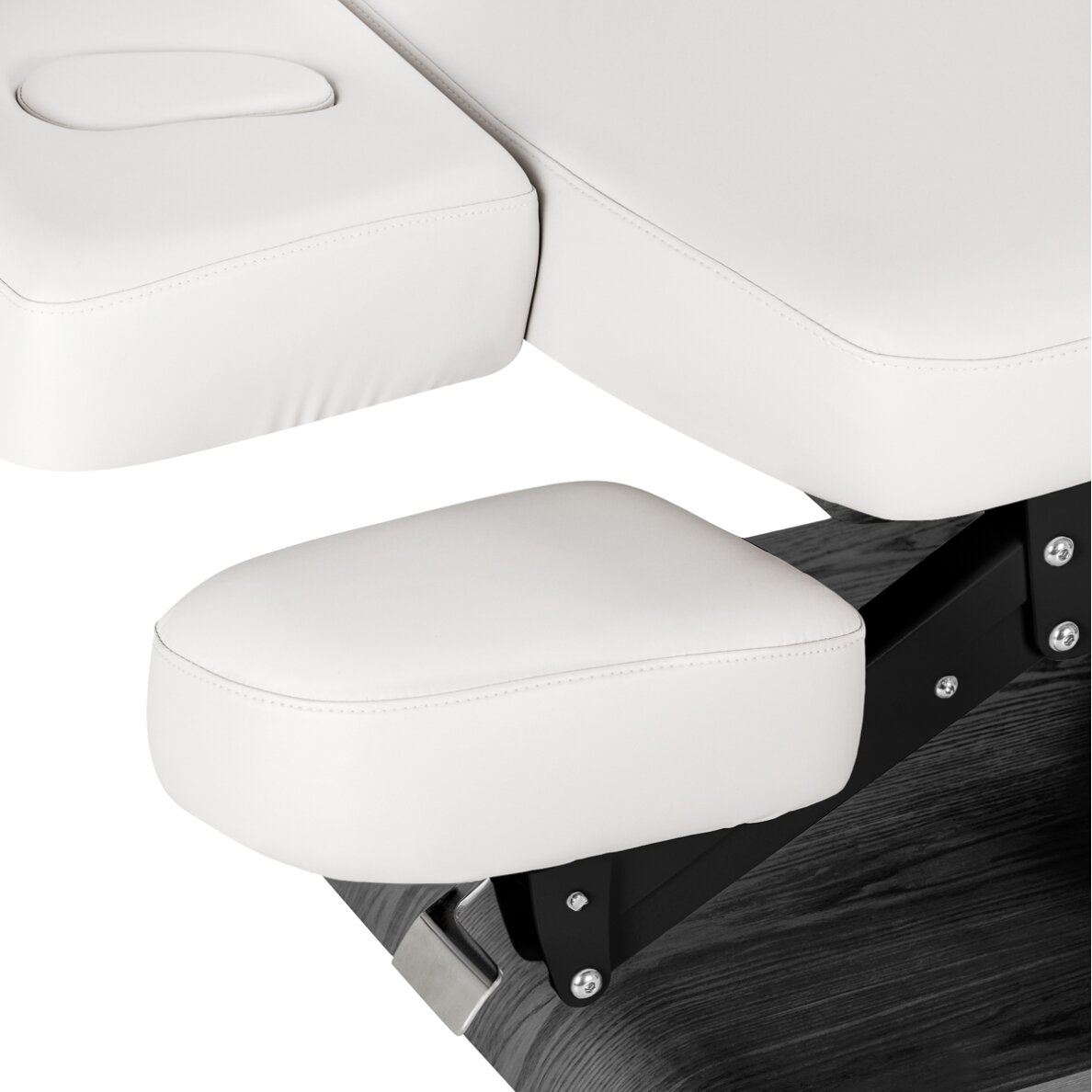 Professional electric massage and SPA bed SILLON RELAX, white with black base 7 Professional electric massage and SPA bed SILLON RELAX, white with black base 7