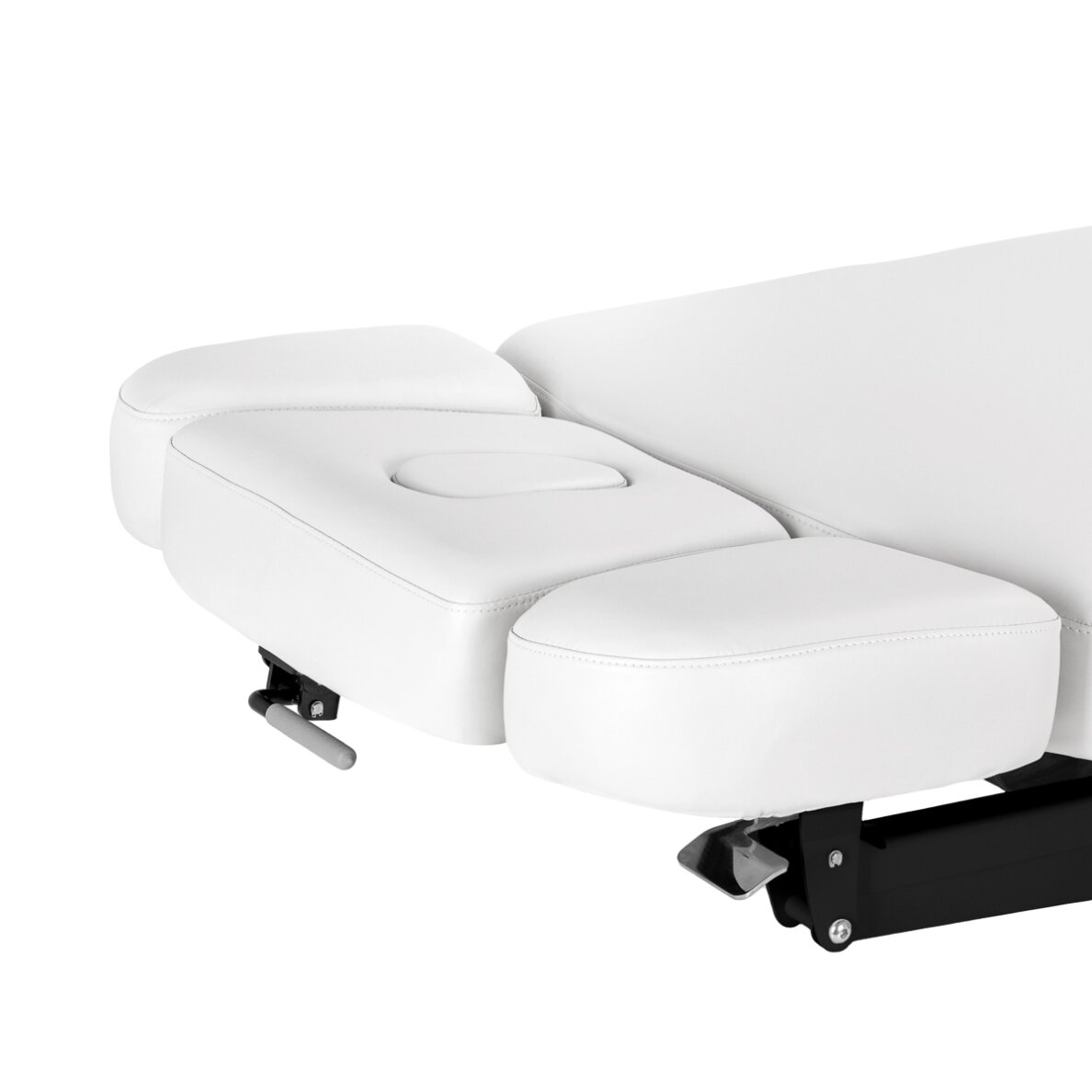 Professional electric massage and SPA bed SILLON RELAX, white with black base 12 Professional electric massage and SPA bed SILLON RELAX, white with black base 12