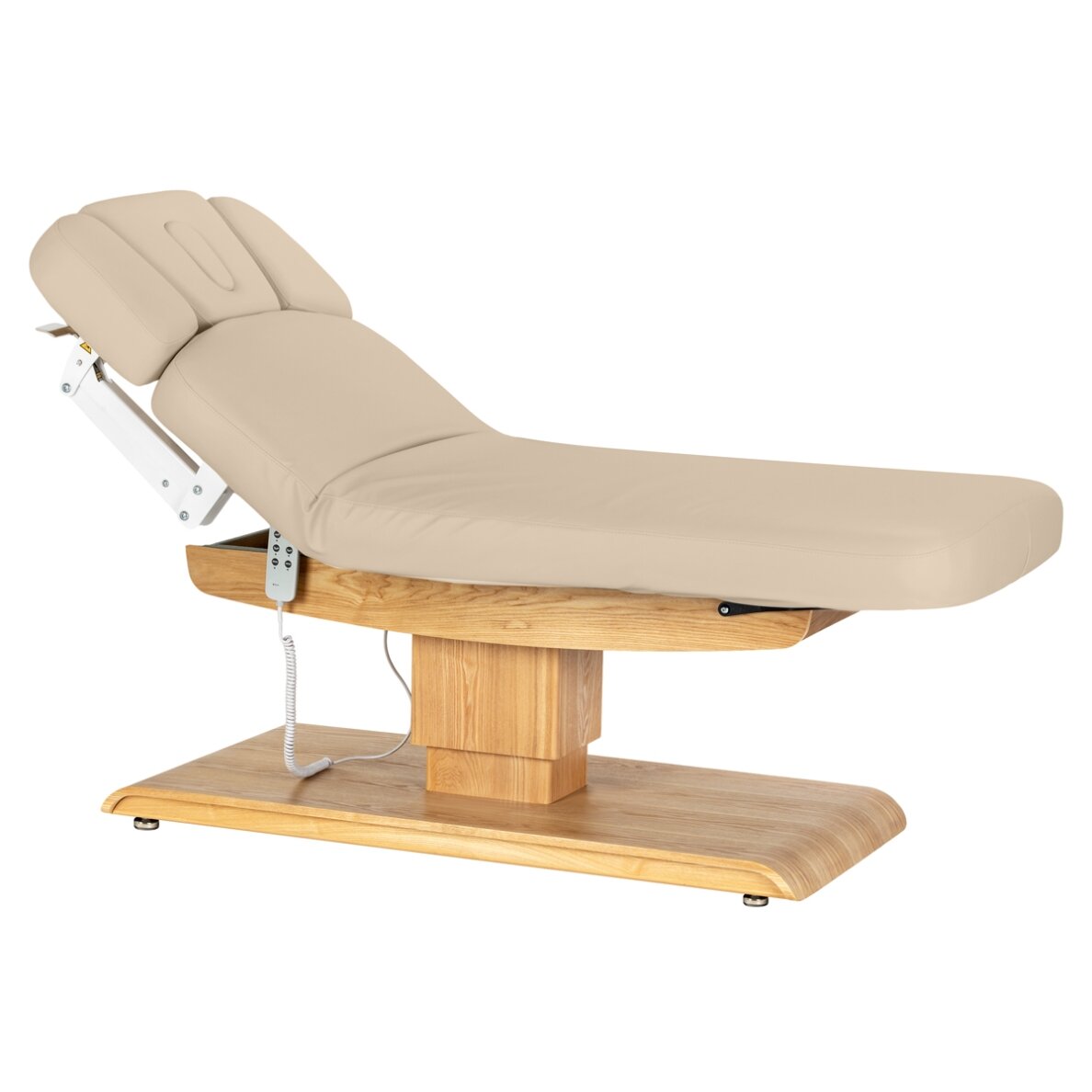 Professional electric massage and SPA bed SILLON RELAX, beige with light base 1 Professional electric massage and SPA bed SILLON RELAX, beige with light base 1
