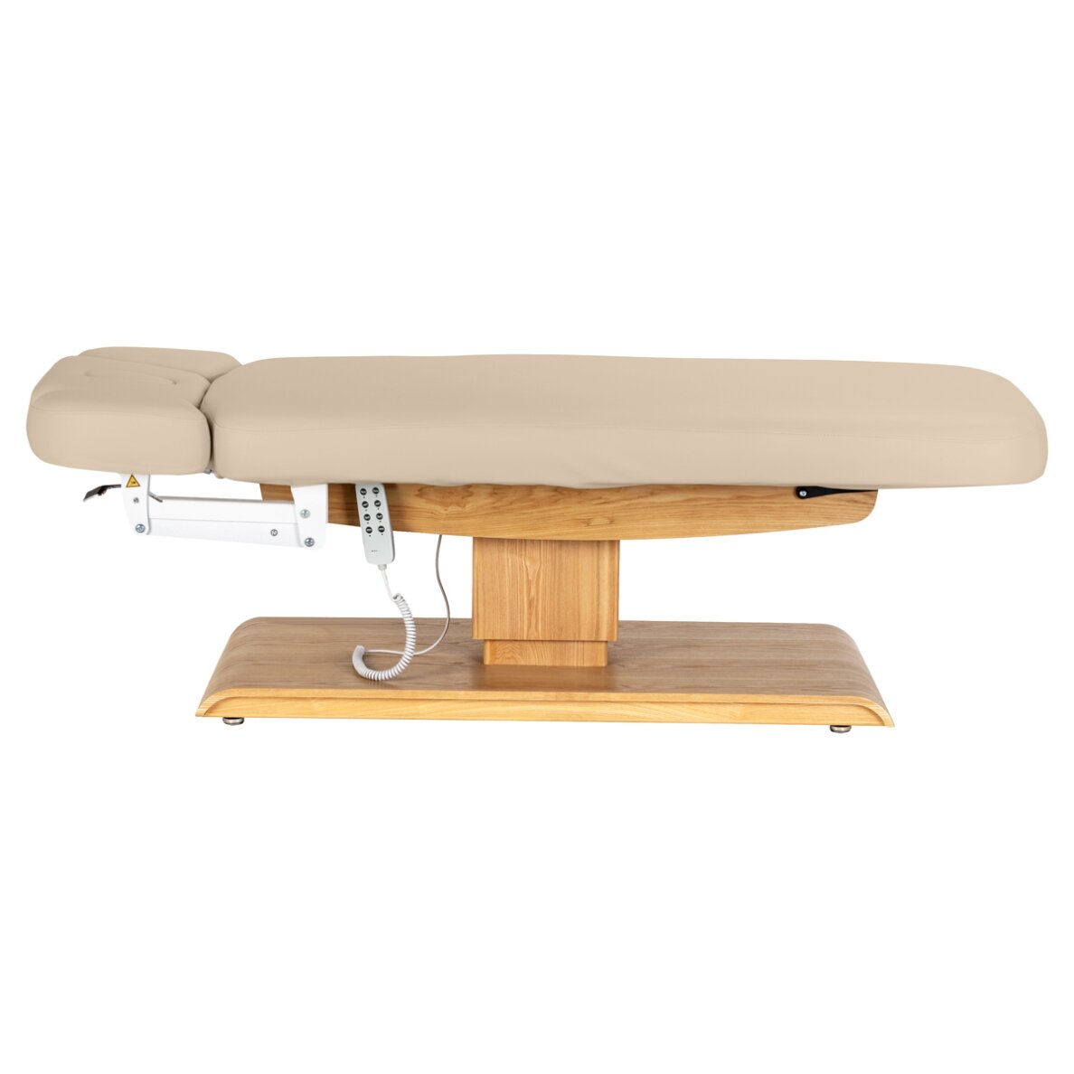 Professional electric massage and SPA bed SILLON RELAX, beige with light base 4 Professional electric massage and SPA bed SILLON RELAX, beige with light base 4
