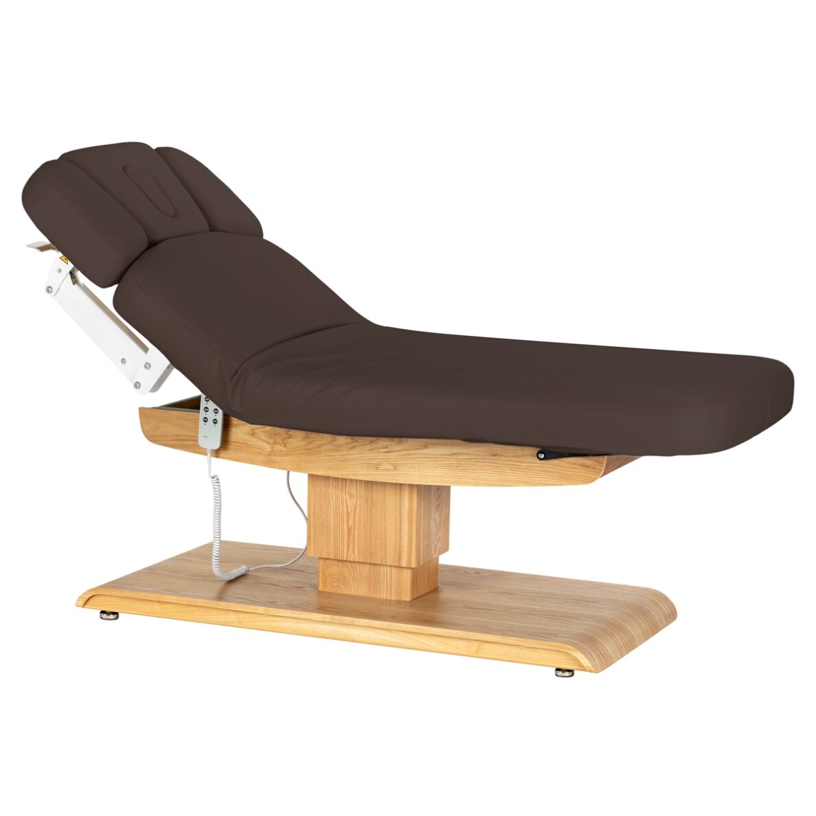 Professional electric massage and SPA bed SILLON RELAX, brown with light base 1