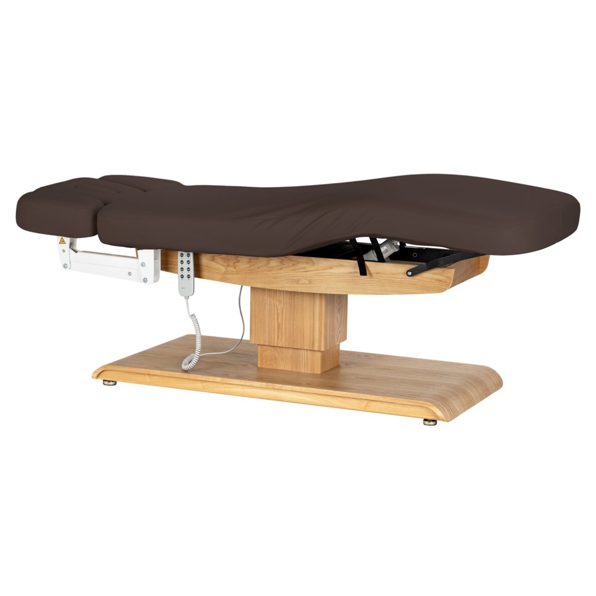 Professional electric massage and SPA bed SILLON RELAX, brown with light base 2