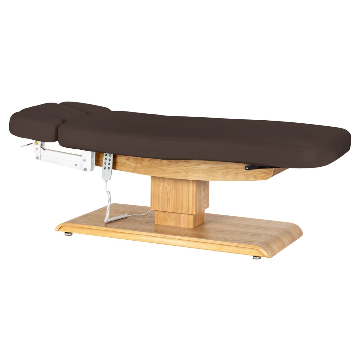 Professional electric massage and SPA bed SILLON RELAX, brown with light base 3