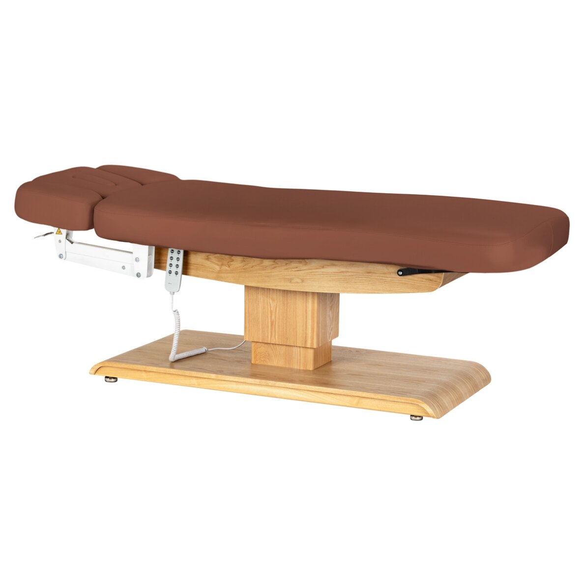 Professional electric massage and SPA bed SILLON RELAX, brown with light base 3