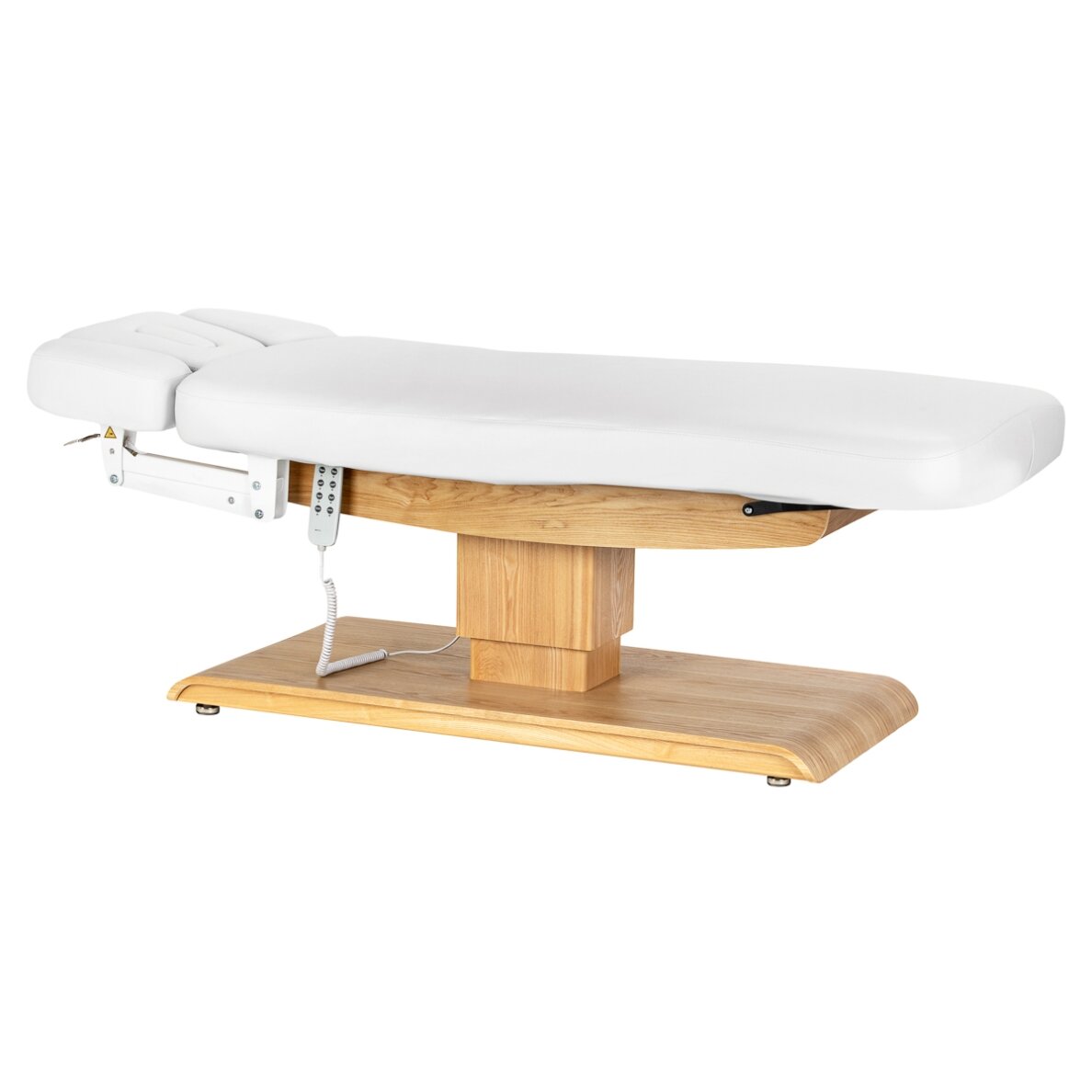 Professional electric massage and SPA bed SILLON RELAX, white with light base 3