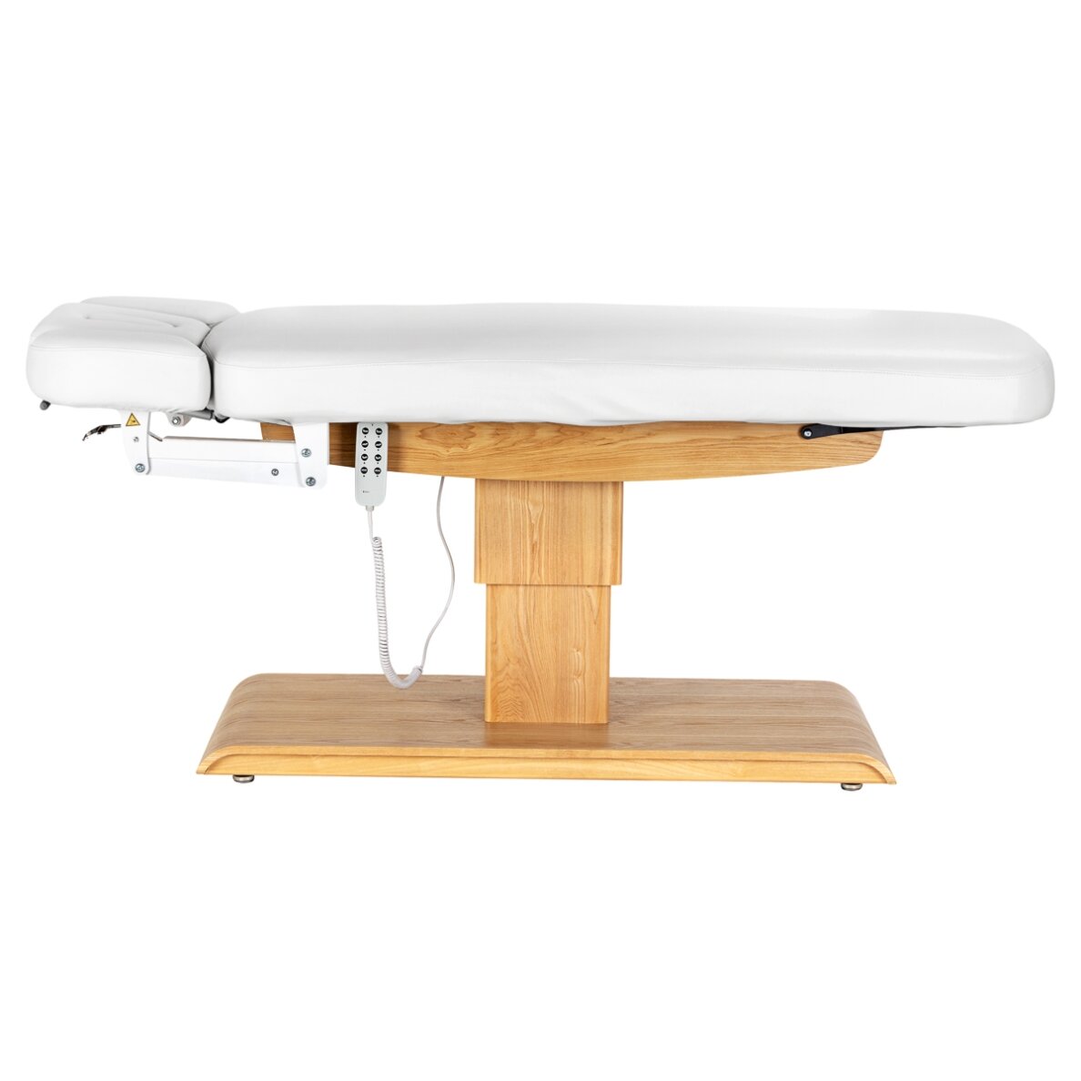 Professional electric massage and SPA bed SILLON RELAX, white with light base 5