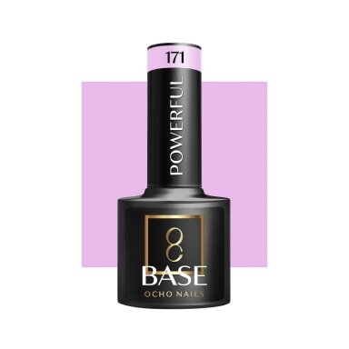 OCHO NAILS hybrid gel polish base POWERFULL 171, 5 g. OCHO NAILS hybrid gel polish base POWERFULL 171, 5 g.
