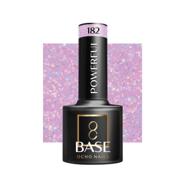 OCHO NAILS hybrid gel polish base POWERFULL 182, 5 g. OCHO NAILS hybrid gel polish base POWERFULL 182, 5 g.