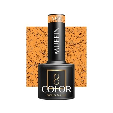OCHO NAILS long-lasting hybrid nail polish for manicure MUFFIN M01, 5 g. OCHO NAILS long-lasting hybrid nail polish for manicure MUFFIN M01, 5 g.