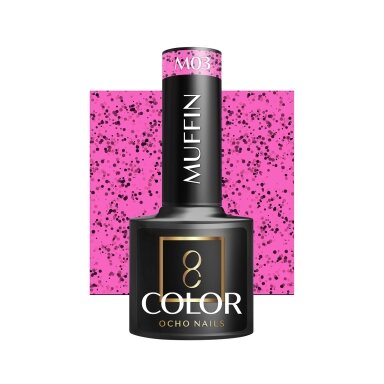OCHO NAILS long-lasting hybrid nail polish for manicure MUFFIN M03, 5 g. OCHO NAILS long-lasting hybrid nail polish for manicure MUFFIN M03, 5 g.